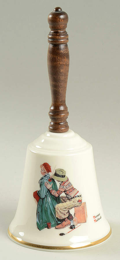 Norman Rockwell Bell The Artist - Boxed by Gorham-1
