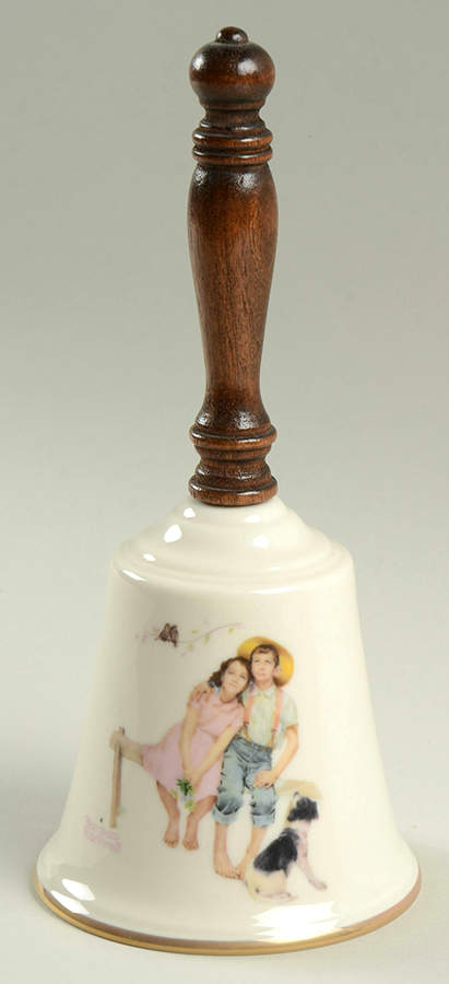Norman Rockwell Bell Sweet Serenade - Boxed by Gorham-1