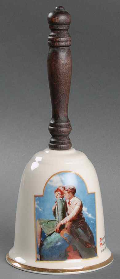Norman Rockwell Bell On Top Of The World - No Box by Gorham-1