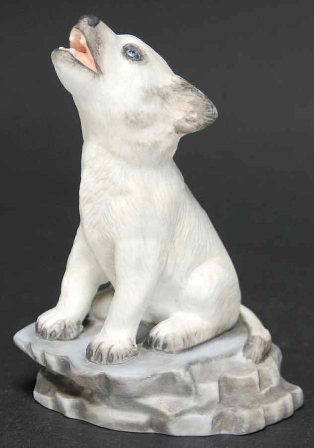 Gorham Figurine Arctic Serenade-Wolf Pup - Boxed by Gorham-1