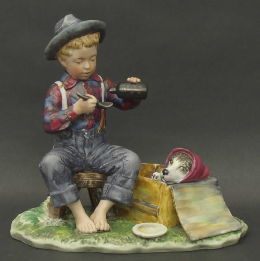 A Boy & His Dog-Four Seasons A Mysterious Malady - Boxed by Gorham-1