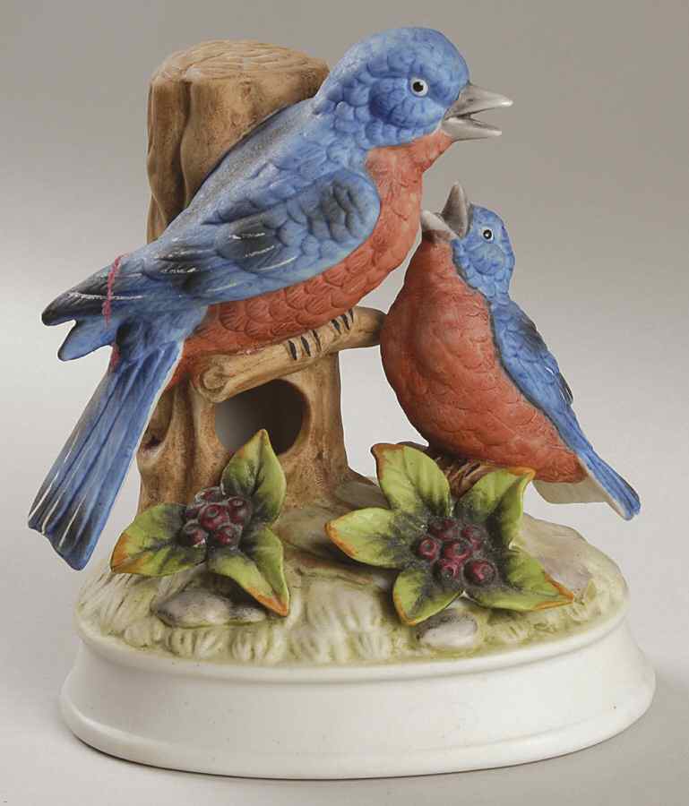Gallery Birds Bluebirds-Musical - No Box by Gorham-1