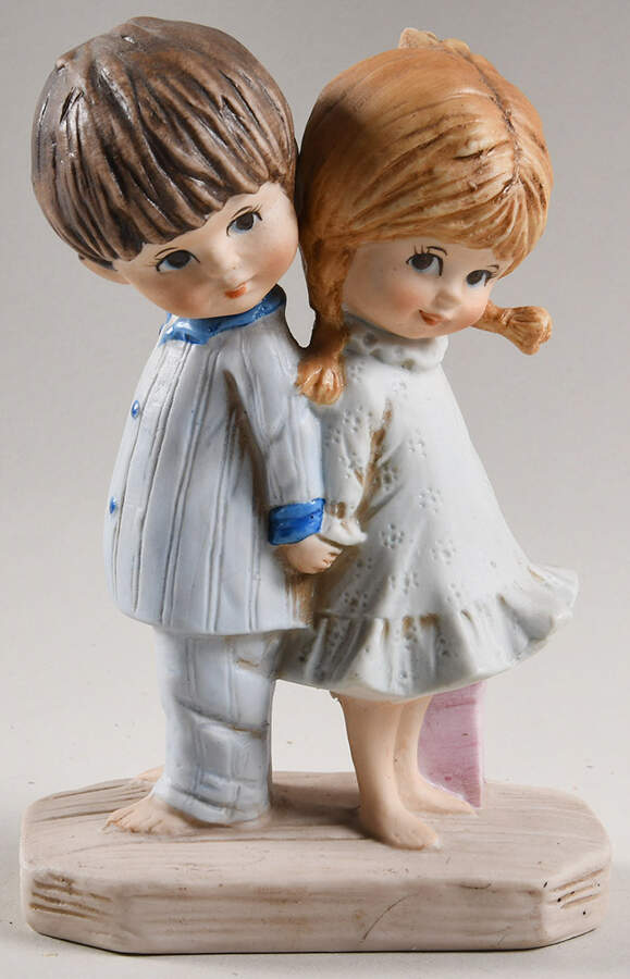 Moppets Love Not War - No Box by Gorham-1