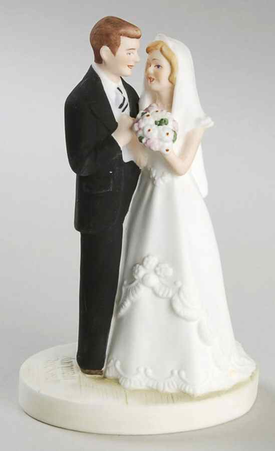 Norman Rockwell Figurines-Miniatures To Love & To Cherish - No Box by Gorham-1
