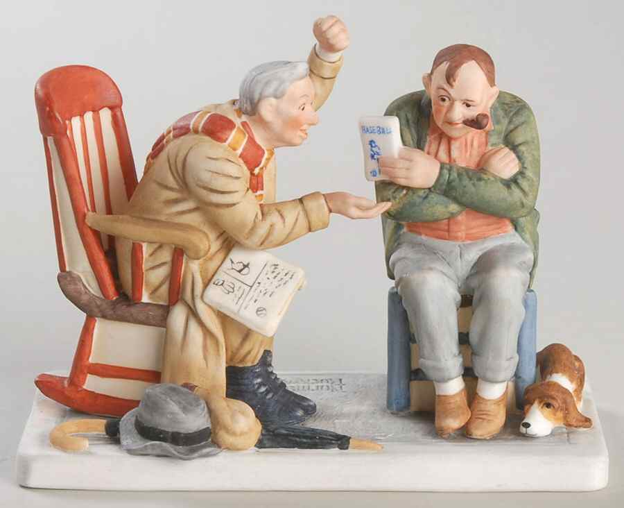 Old Buddies-Four Seasons Endless Debate-Winter - Boxed by Gorham-1