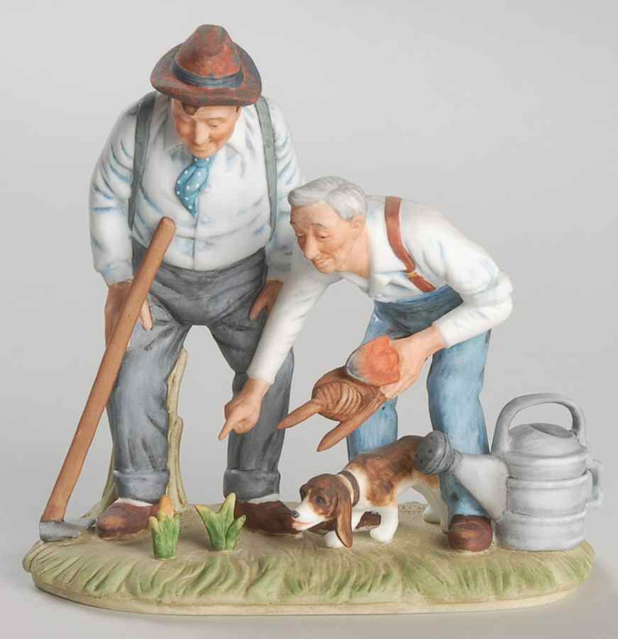 Old Buddies-Four Seasons Shared Success-Spring - With Box by Gorham-1