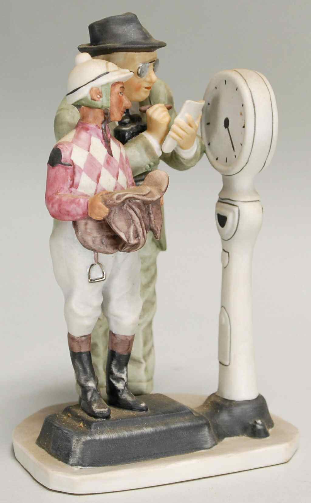 Saturday Evening Post Figurines The Weigh In - Boxed by Gorham-1