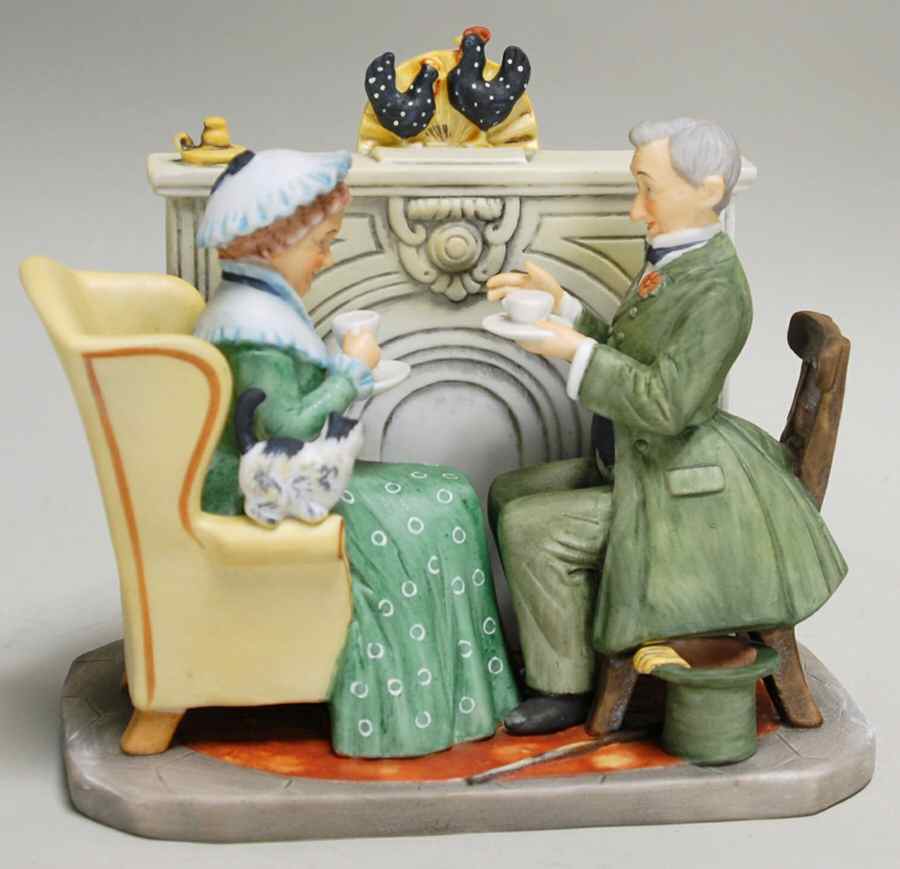 Saturday Evening Post Figurines Vintage Times - Boxed by Gorham-1