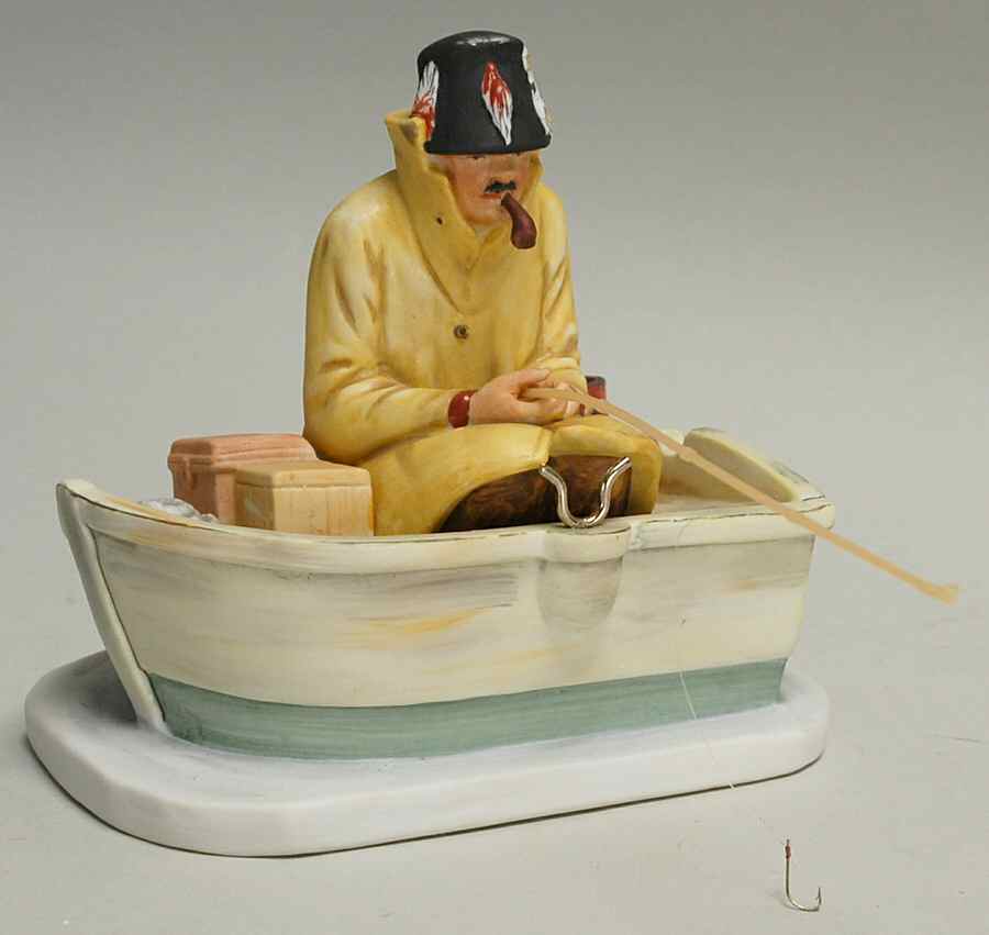 Saturday Evening Post Figurines Wet Sport - Boxed by Gorham-1