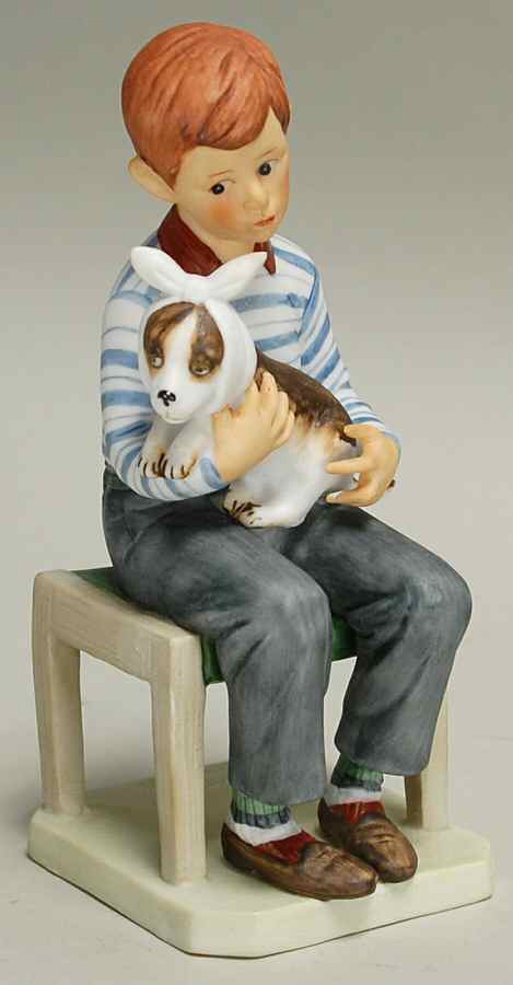 Saturday Evening Post Figurines At The Vets - Boxed by Gorham-1