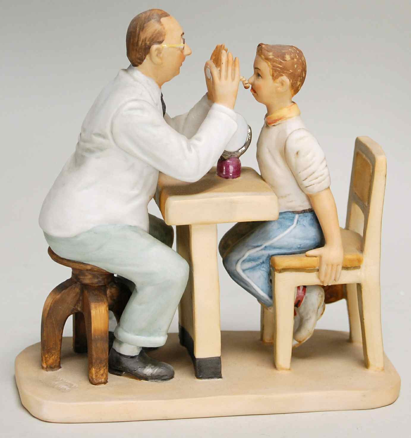 Saturday Evening Post Figurines The Oculist-Optometrist - No Box by Gorham-1
