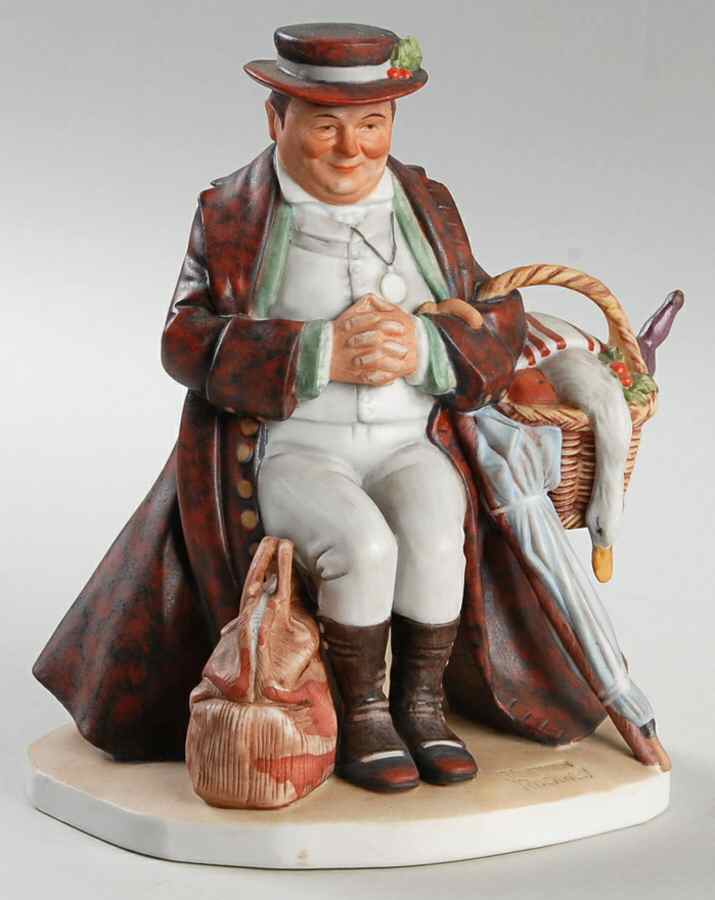 Saturday Evening Post Figurines Christmas Goose - Boxed by Gorham-1