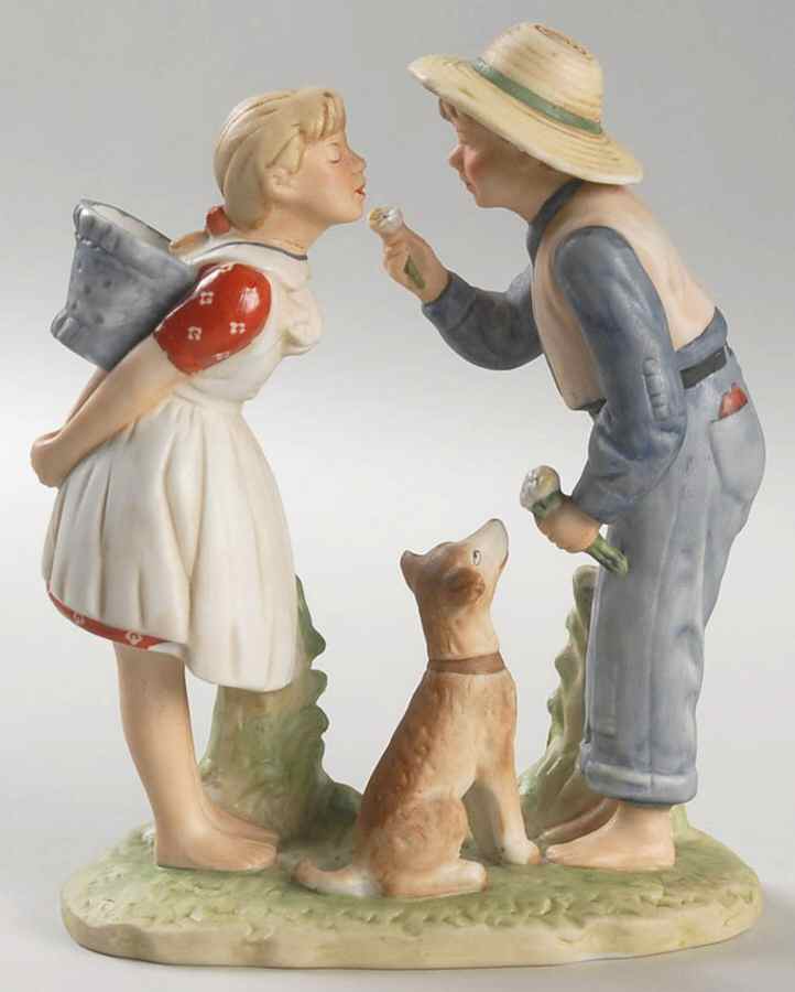 Saturday Evening Post Figurines Beguilling Buttercup - Boxed by Gorham-1