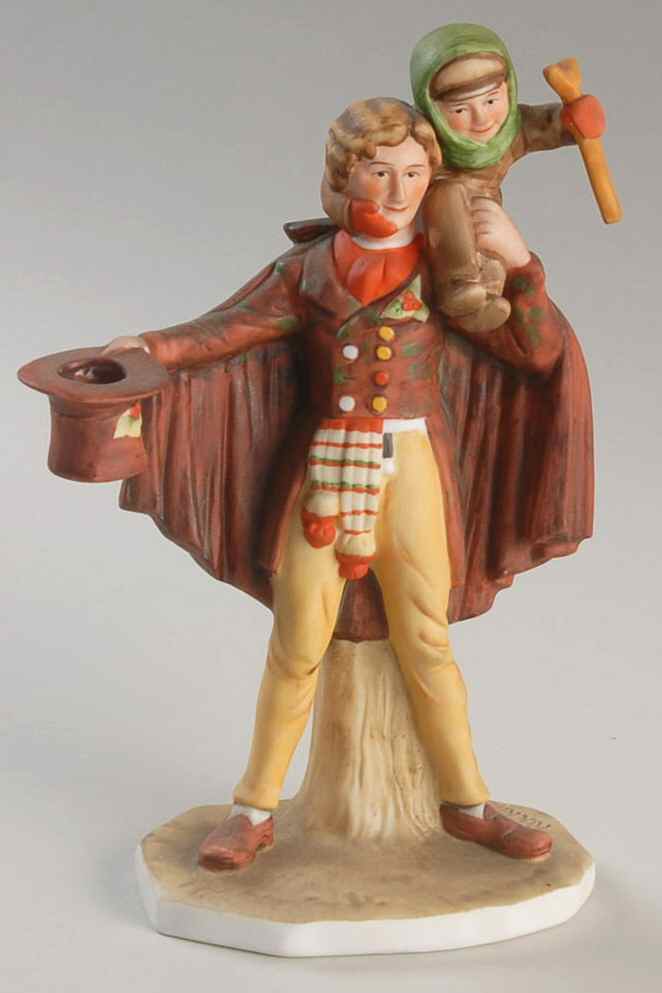 Saturday Evening Post Figurines Tiny Tim  - Boxed by Gorham-1