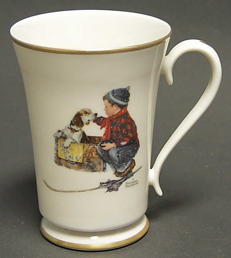 A Boy & His Dog-Four Seasons Boy Meets His Dog - No Box by Gorham-1