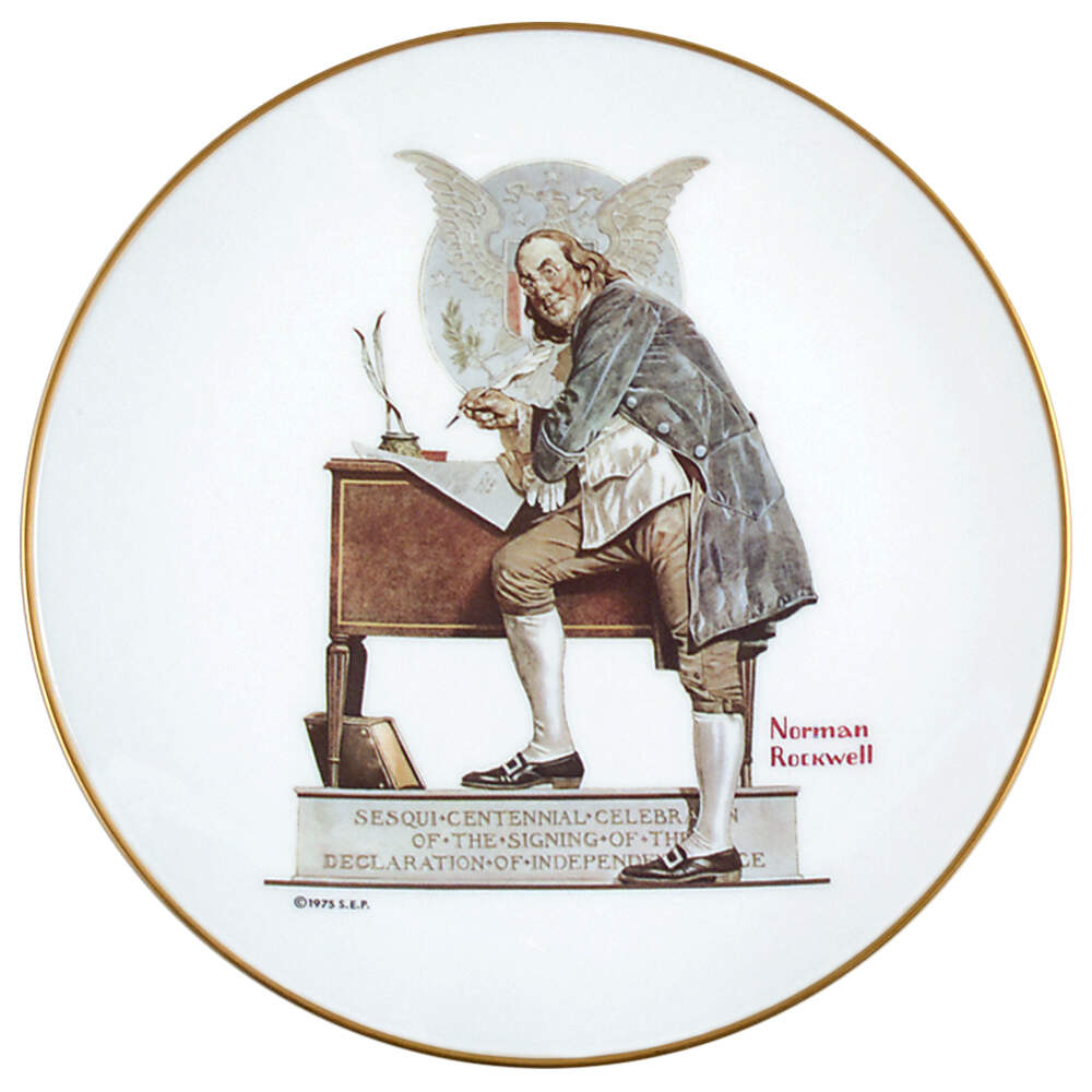 Gorham Plate America's Sesqui Centennial - Boxed by Gorham-1