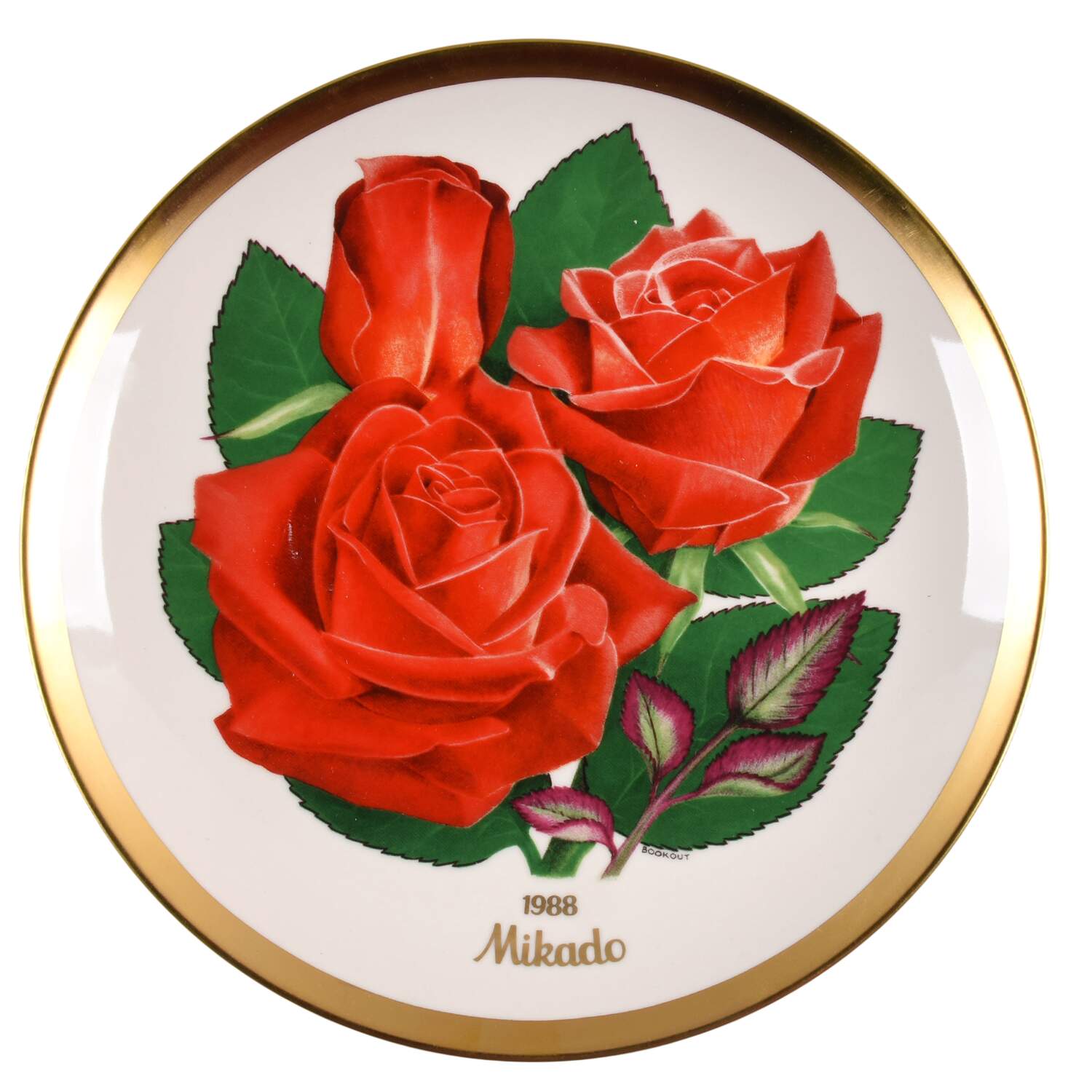 All American Rose Mikado Rose - No Box by Gorham-1