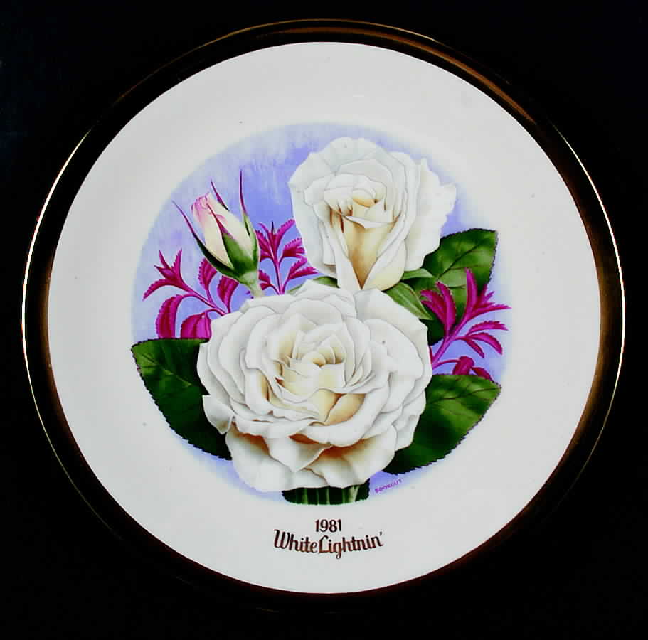 All American Rose White Lightnin - No Box by Gorham-1