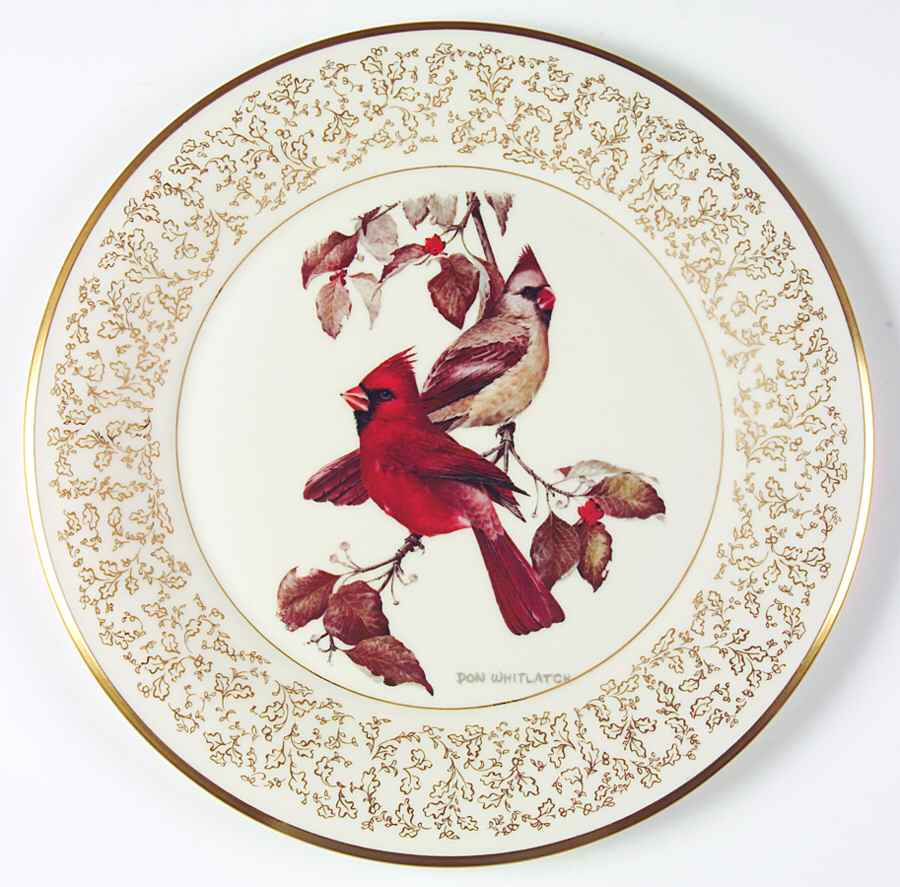 Whitlatch Birds October Cardinals - No Box by Gorham-1