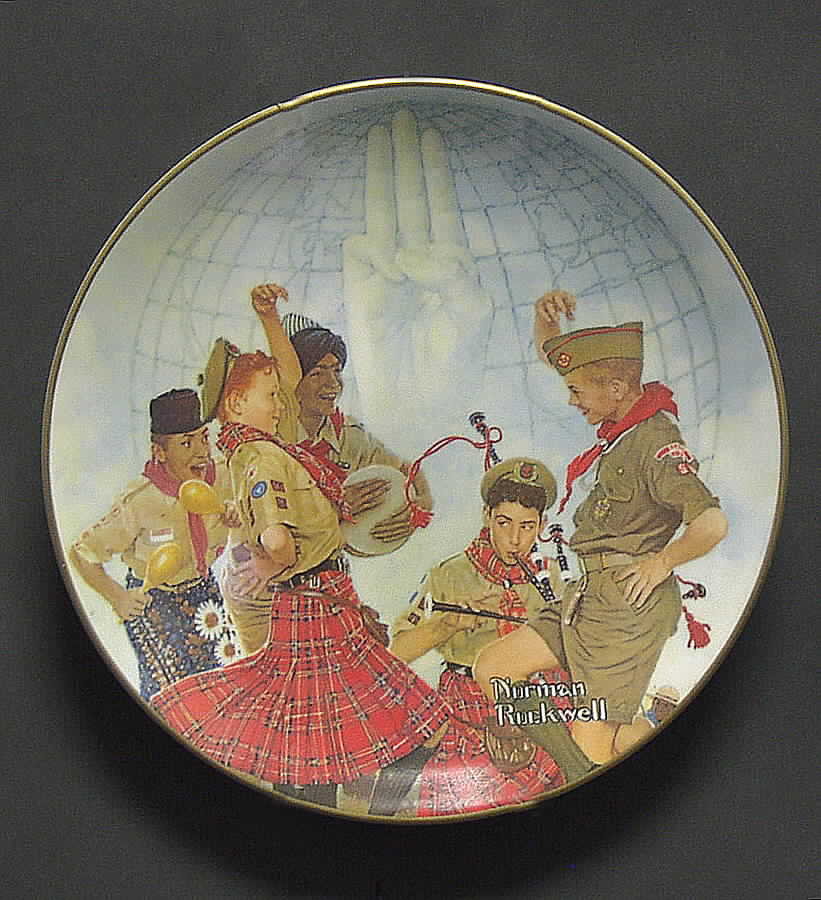 Boy Scouts of America A Good Sign All Over The World - Boxed by Gorham-1