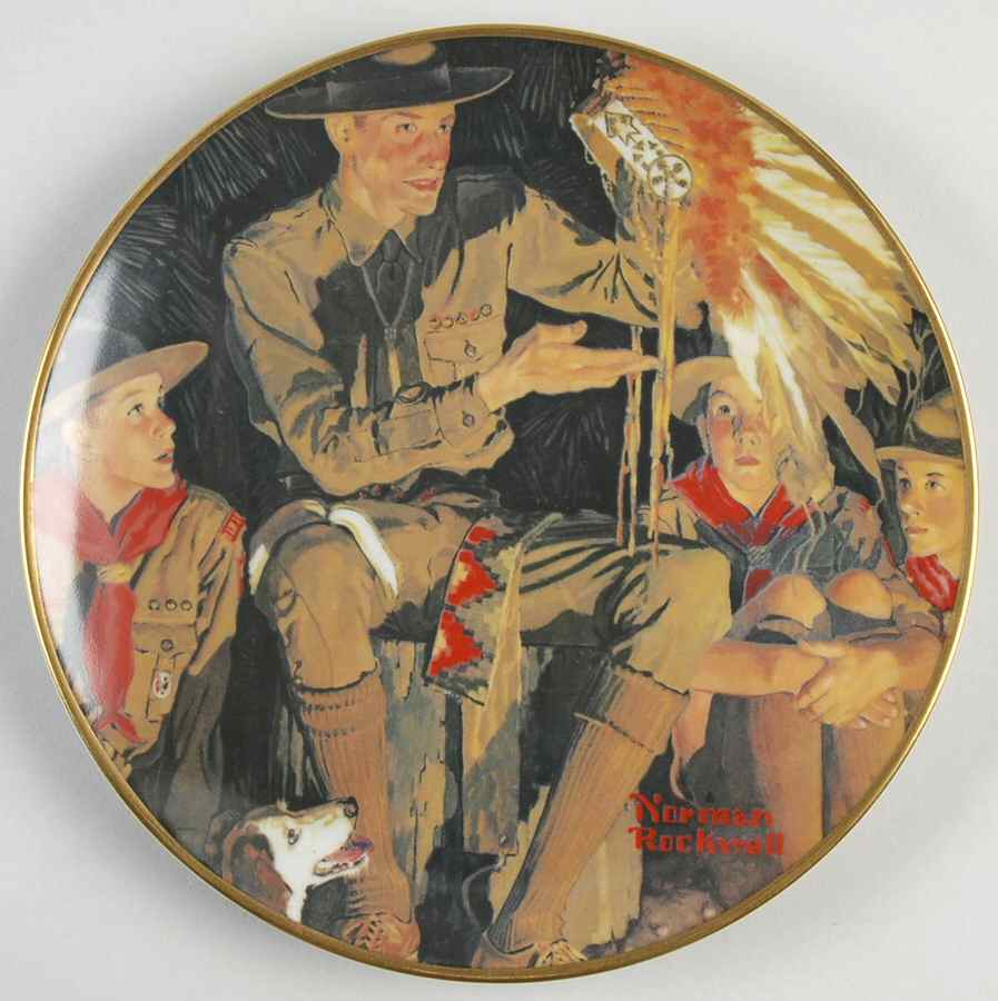 Boy Scouts of America Campfire Story - No Box by Gorham-1