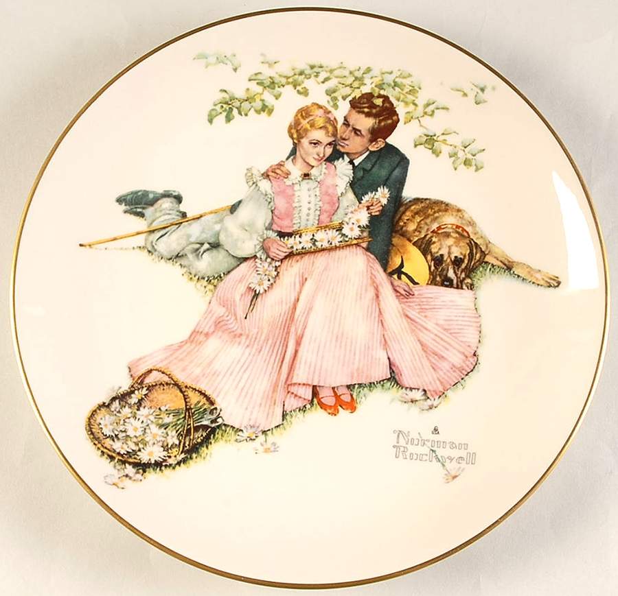 Four Ages of Love-Four Seasons Summer-Flowers In Tender Bloom - No Box by Gorham-1