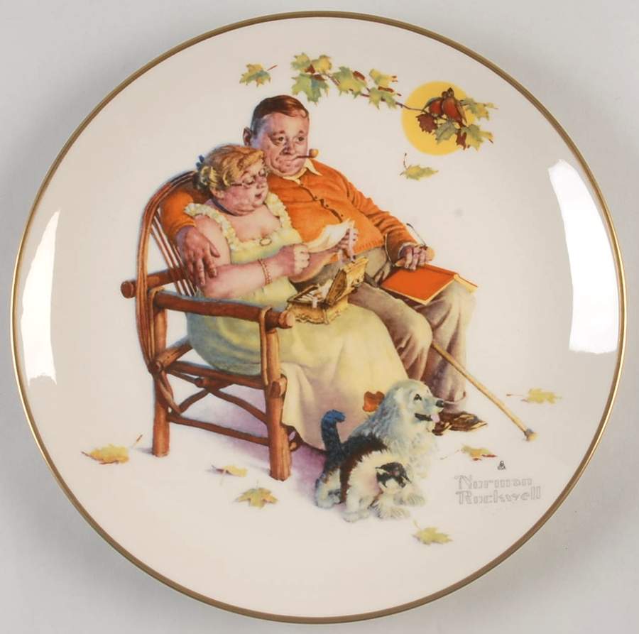 Four Ages of Love-Four Seasons Fall-Fondly We Do Remember - Boxed by Gorham-1