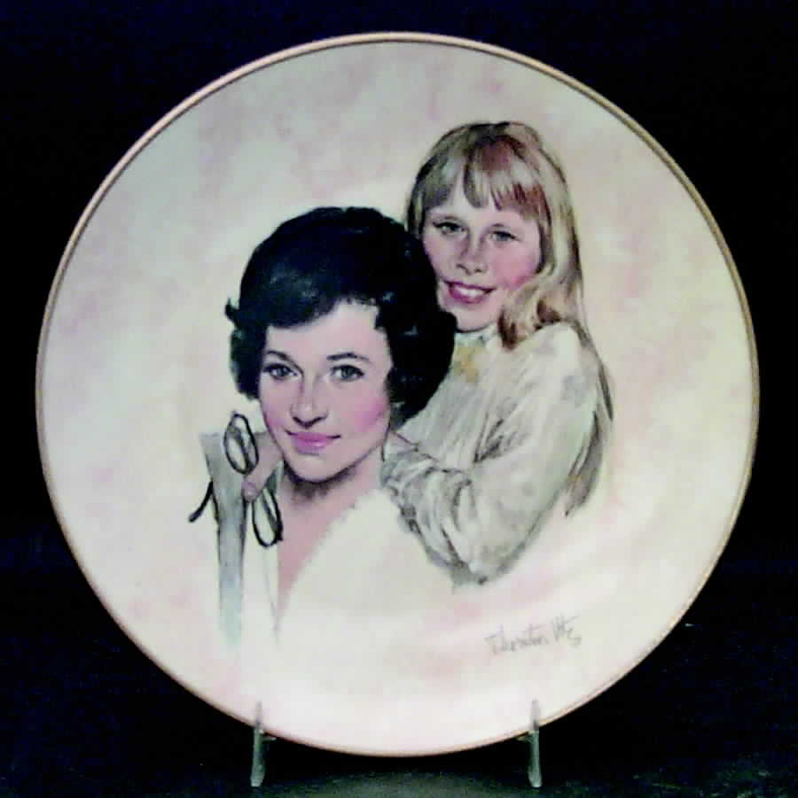 First Ladies Plates Amy And Rosalynn - With Box by Gorham-1