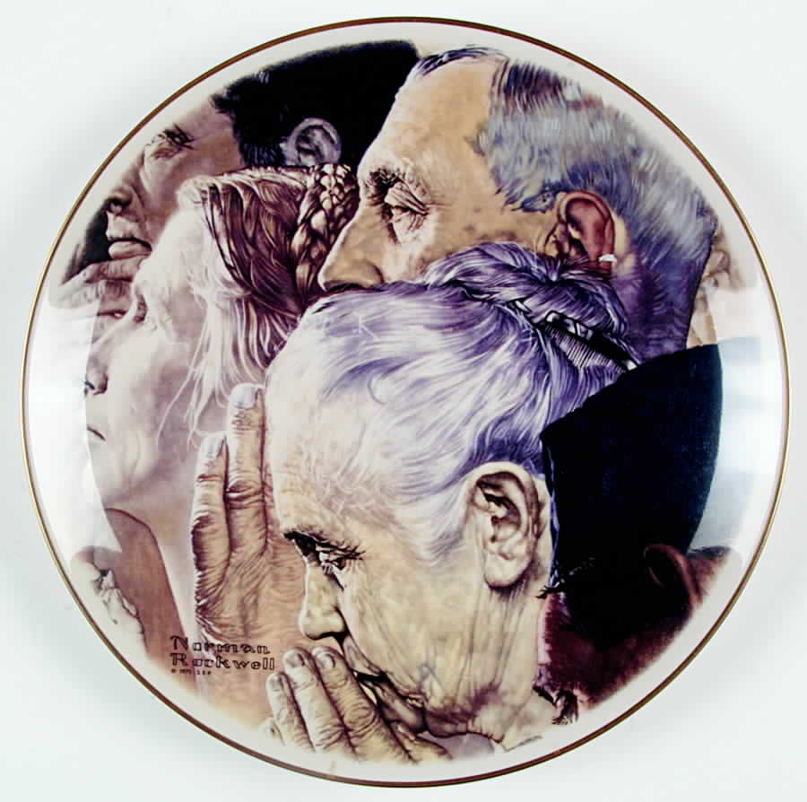 Four Freedoms Freedom Of Worship - No Box by Gorham-1