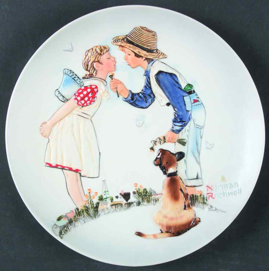 Four Ages of Love-Bas Relief Beguiling Buttercup - Boxed by Gorham-1