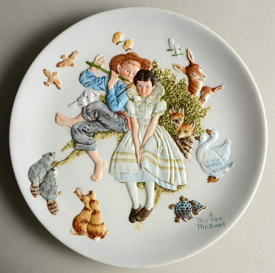 Four Ages of Love-Bas Relief Sweet Song So Young - No Box by Gorham-1