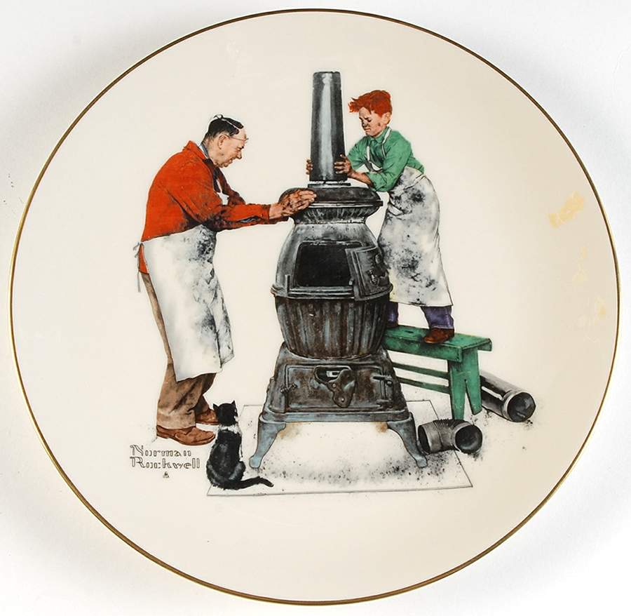 A Helping Hand-Four Seasons Autumn-Coal Seasons Coming - No Box by Gorham-1