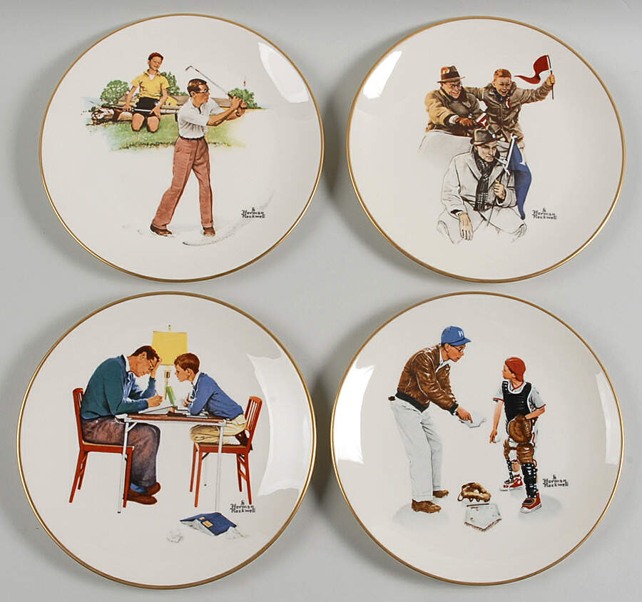 Life with Father-Four Seasons Life With Father-Complete Set - Boxed by Gorham-1