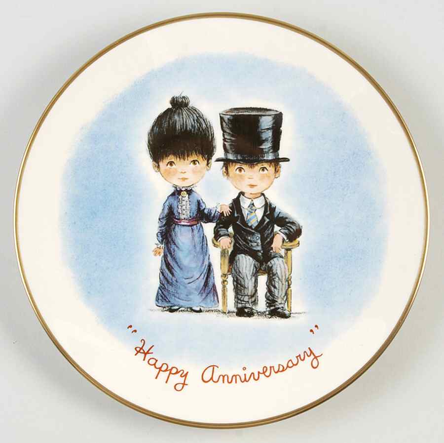 Moppets Happy Anniversary - With Box by Gorham-1