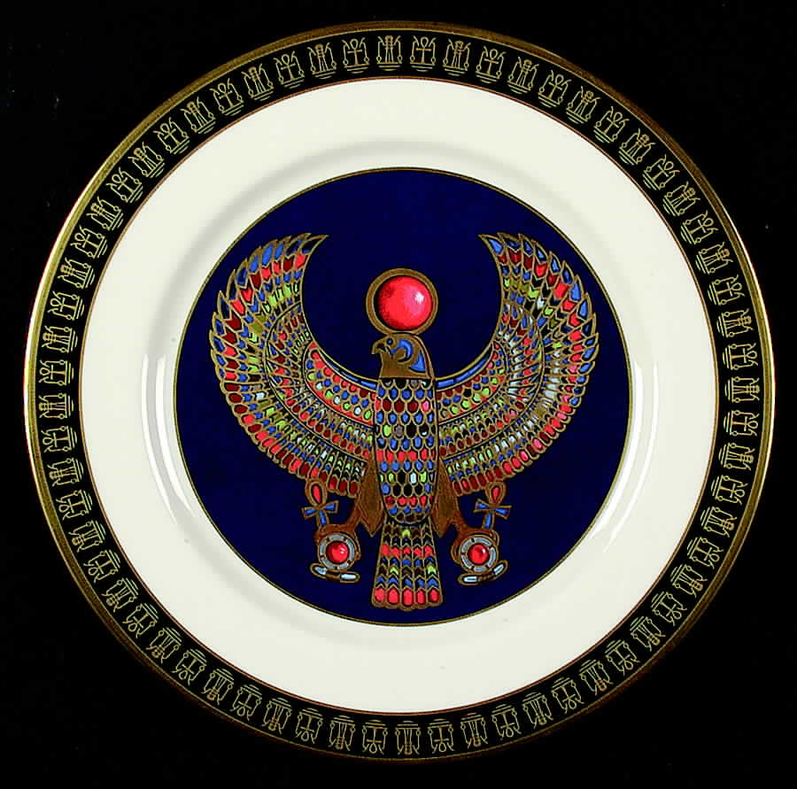Treasures Of Tutankhamun The Horus Falcon - No Box by Gorham-1
