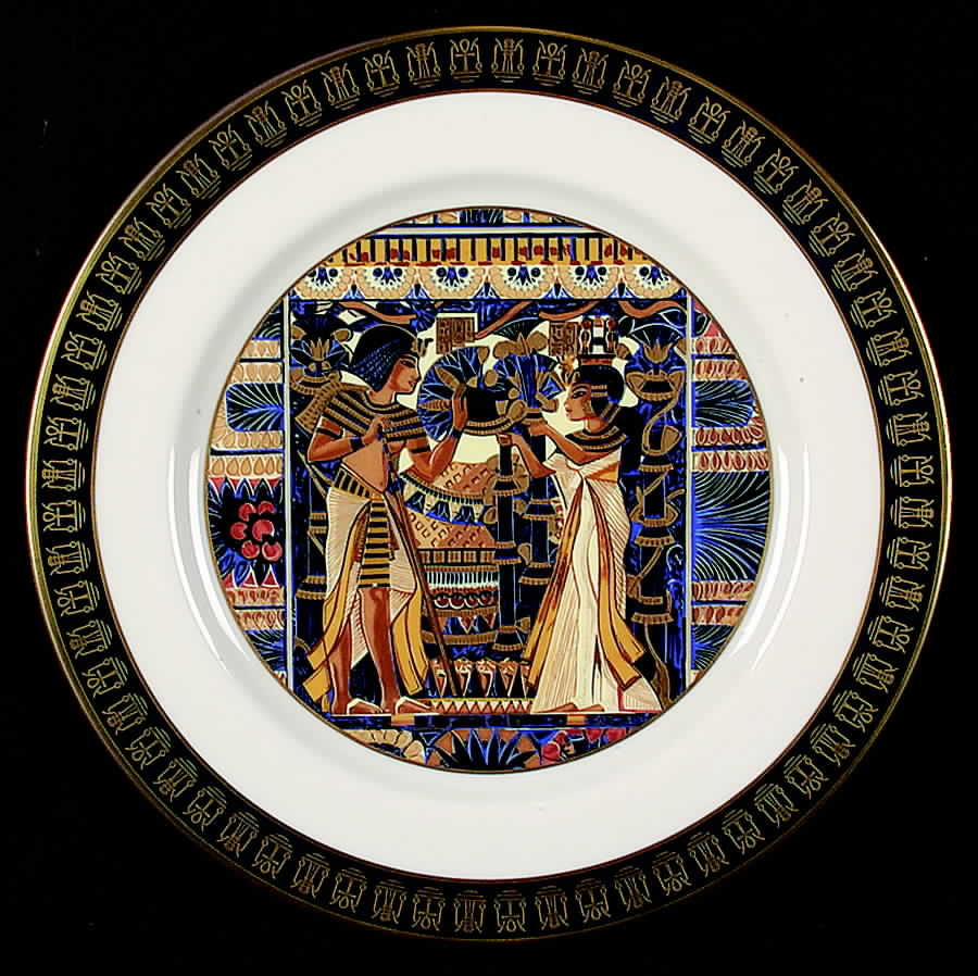 Treasures Of Tutankhamun The Ivory Chest - No Box by Gorham-1