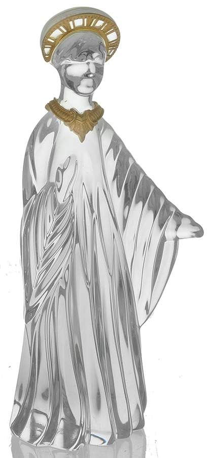 Nativity-Gorham Mary - No Box by Gorham Crystal-1