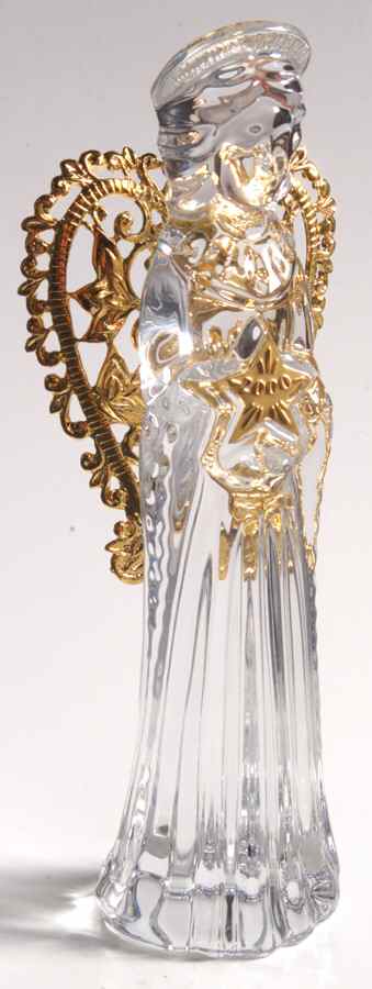 Nativity-Gorham Millennium 2000 Angel - Boxed by Gorham Crystal-1