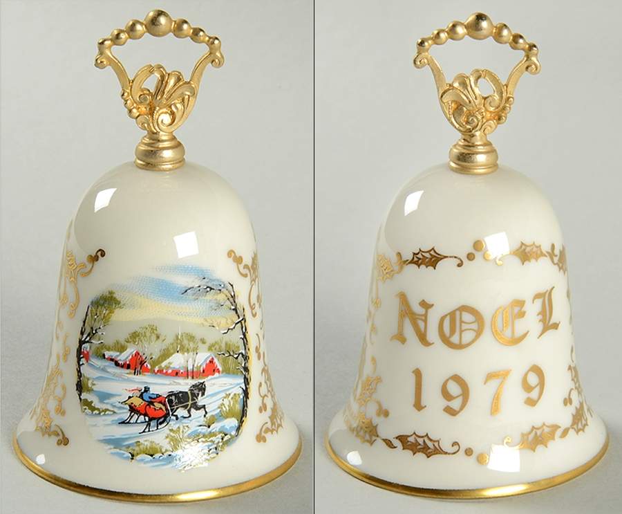 Currier and Ives Bell Sleighride - No Box by Gorham-1