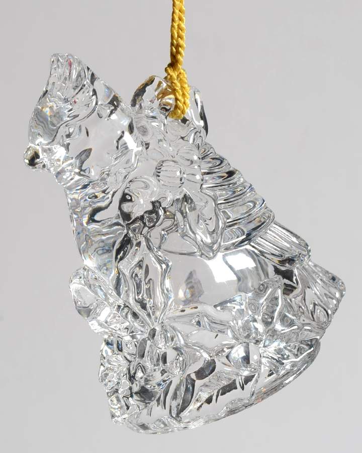 Crystal Christmas Ornament Cardinal - No Box by Gorham Crystal-1