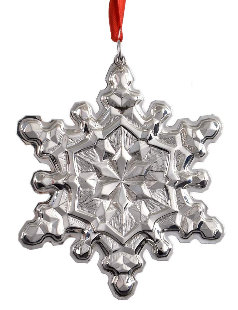 Snowflake Ornament 1971-Sterling Snowflake - Boxed by Gorham Silver-1
