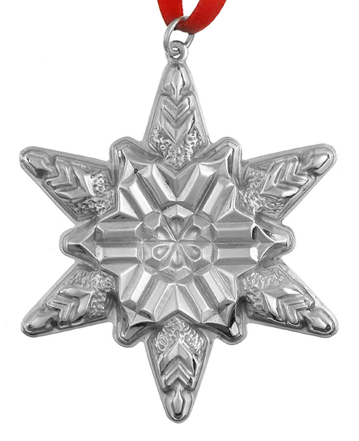 Snowflake Ornament 1970-Sterling Snowflake - With Box by Gorham Silver-1