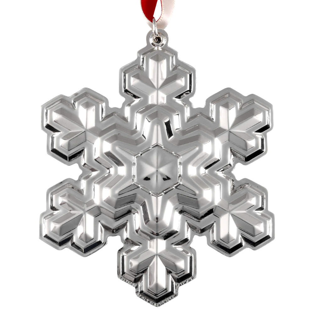 Snowflake Ornament 2021 Sterling Snowflake - Boxed by Gorham Silver-1