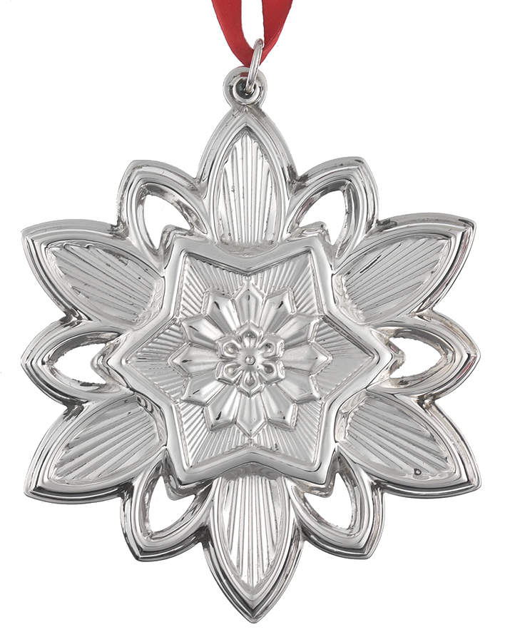 Snowflake Ornament 2008-Sterling Snowflake - Boxed by Gorham Silver-1