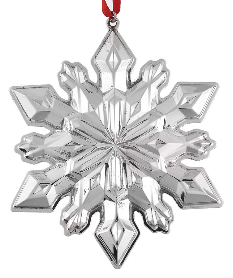 Snowflake Ornament 2002-Sterling Snowflake - Boxed by Gorham Silver-1