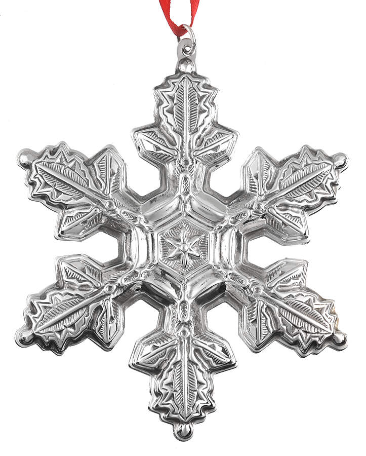 Snowflake Ornament 1997-Sterling Snowflake - Boxed by Gorham Silver-1