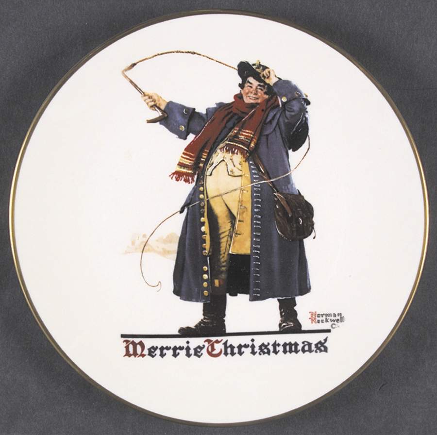 Gorham Christmas Plate The Jolly Coachman - No Box by Gorham-1