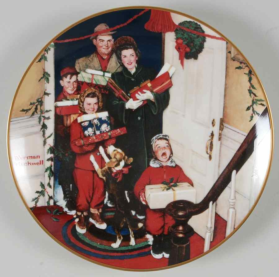 Gorham Christmas Plate Merry Christmas Grandma - Boxed by Gorham-1