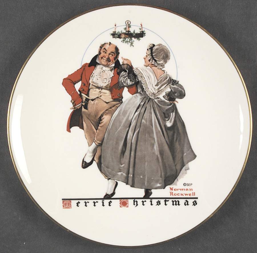Gorham Christmas Plate Christmas Dancers - No Box by Gorham-1