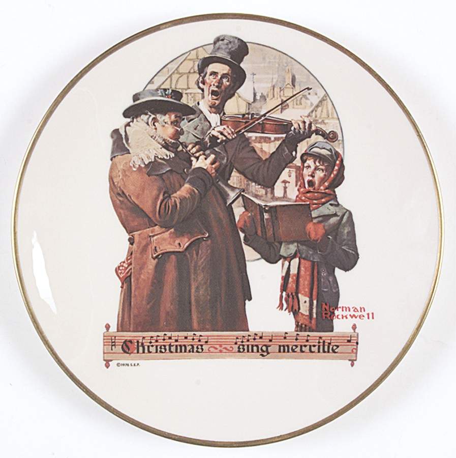 Gorham Christmas Plate Christmas Trio - Boxed by Gorham-1